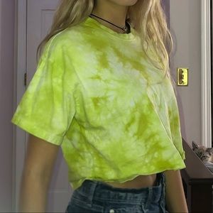 Forever 21 Tie Dye Crop Top
